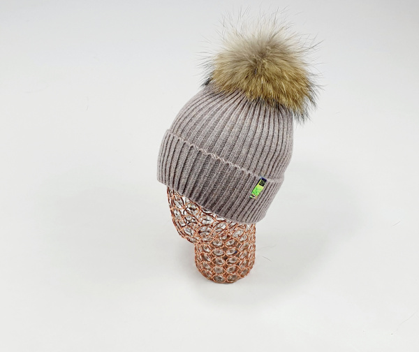 Шапка Амали мохер Сапсан (лиловый)